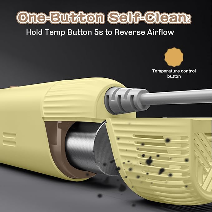 Professional Hands-Free Dog Dryer for Pet Grooming, Adjustable Neck Hanger Pet Hair Dryer for Grooming Salon，Portable Pet Neck Dryer for Small Medium Dogs & Cats, Drying Quickly with Sturdy Bracket.