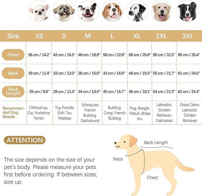 BRKURLEG Dog Sweater, Turtleneck Thick Dogs Sweatshirts Fleece Sweater, Dog Winter Coat for Small Medium Large Dogs, Pet Warm Sweaters with Zipper, Pullover Jacket with Sleeve (Light Coffee, M)