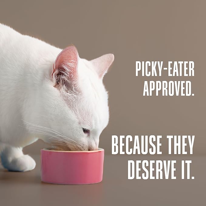 Whole Life Cat Freeze Dried Cat Food - Human-Grade Wet Food Toppers, Single Ingredient Snacks & Lickable Treats, Instantly Hydrating Natural Broth Just Add Water, Made in USA - Shredded Tuna, 3 Oz