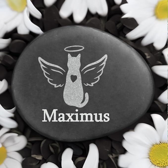 Cat Memorial Gifts, Personalized Pet Memorial Stone, Cat Memorial Headstone, Cat Grave Markers, Pet Loss Gifts, Pet Loss Sympathy Gifts Cats, Pet Memorial Gifts, in Memory of Cat Gifts