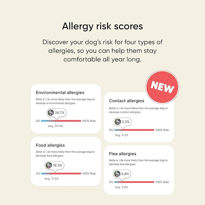 Embark Breed & Health Kit - Dog DNA Test - Discover Breed, Ancestry, Relative Finder, Genetic Health, Traits, Allergy Risk Scores