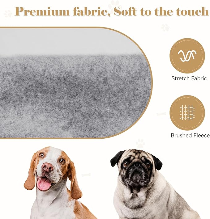 Dog Hoodie Dog Sweater Solid Grey-Large