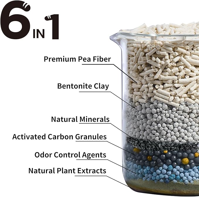 Tofu Cat Litter, Dr. PawPaw Clumping Cat Litter, Natural Tofu Scent 4.5 lb, Dust-Free Keep Kitty Tidy, Superior Odor Control Keep Step Fresh