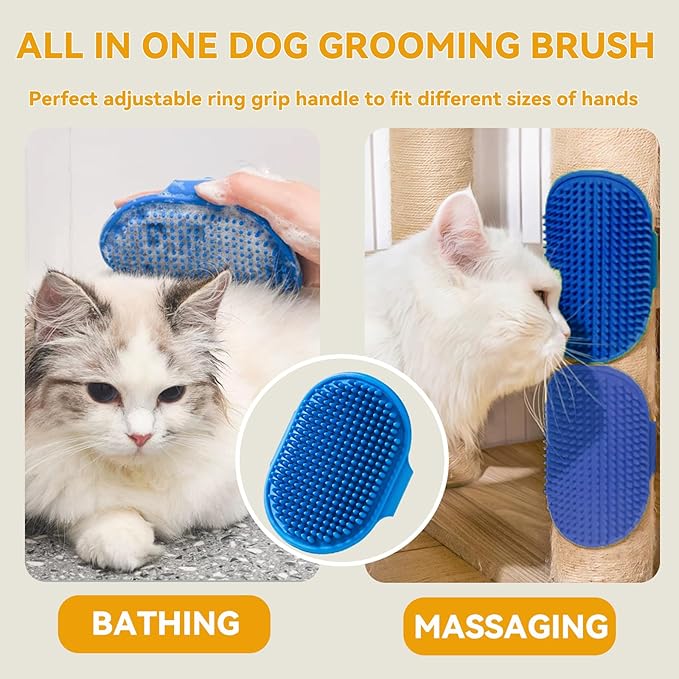 3 Packs Pet Hair Removal Glove,Pet Hair Remover for Cat & Dog,New Upgraded Electrostatic Gloves Pet Hair,Reusable Electro Static Pet Hair Remover Electrostatic Gloves for Furniture,Couch (3 Packs)