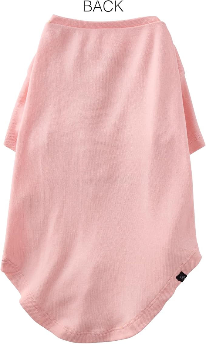 Toby II - The Perfect Tee, 3 Pack Short Sleeve Pet T-Shirt 100% Organic Cotton Tees Clothes for Small, Medium, Large Dogs, Pink Camo, Medium