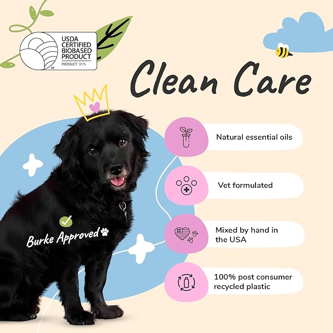 Flea & Tick Spray and Shampoo Kit for Dogs & Cats