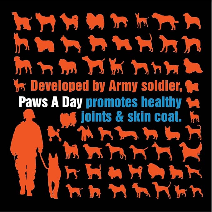 Glucosamine for Dogs Hip & Joint Supplement – “Two-in-One Combo” Dog Joint Care and Improved Skin & Coat with Chondroitin, MSM, Omega 3, Collagen & Biotin, 60 Chewable Tablets