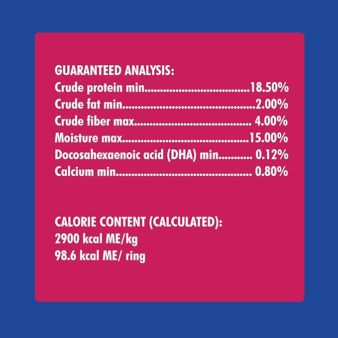 N-Bone Puppy Teething Rings Grain-Free Blueberry & BBQ Flavor Dog Treat, 6 Count Bag, 7.2-oz