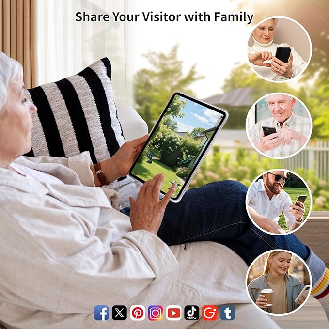 Bird Feeder with Camera,AI Identify Birds Species,Smart Birds Camera with Solar Powered,Auto Record FHD Feather Visitor Video in Backyard,Patio,Instant Notifications,Ideal Gifts for Bird Lovers