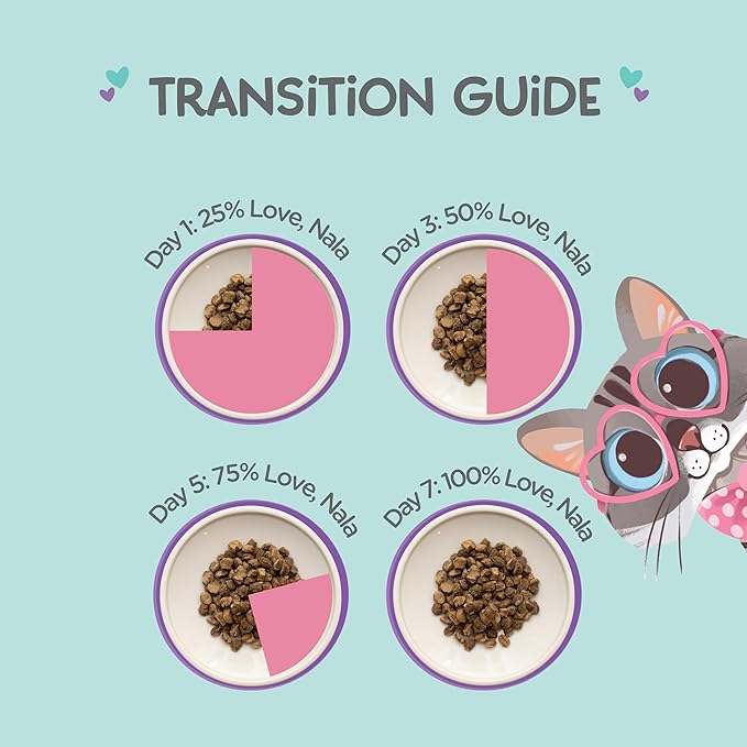 LOVE, NALA - Chicken Air Dried Cat Food - Award Winning - Made in USA - Complete & Balanced Cat Food for All Life Stages- 1 Bag - 1 lb.