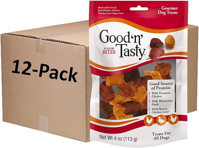 GOOD ‘N’ TASTY KABOB BITES, TREATS FOR DOGS