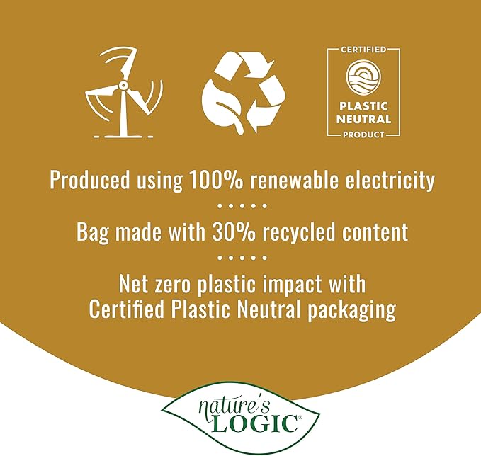 Nature's Logic Dry Dog Food - 100% Natural - No Synthetics - For All Ages, Sizes, Breeds - Free From Common Allergens, High Protein - Chicken Meal Feast, 4.4lbs