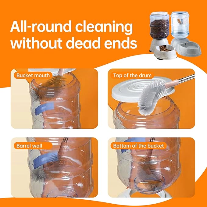 Automatic Dog Feeders,Large Pet Feeder,Gravity Automatic Dog Feeder 3 Gallon—Large Capacity, Thickened Durable.