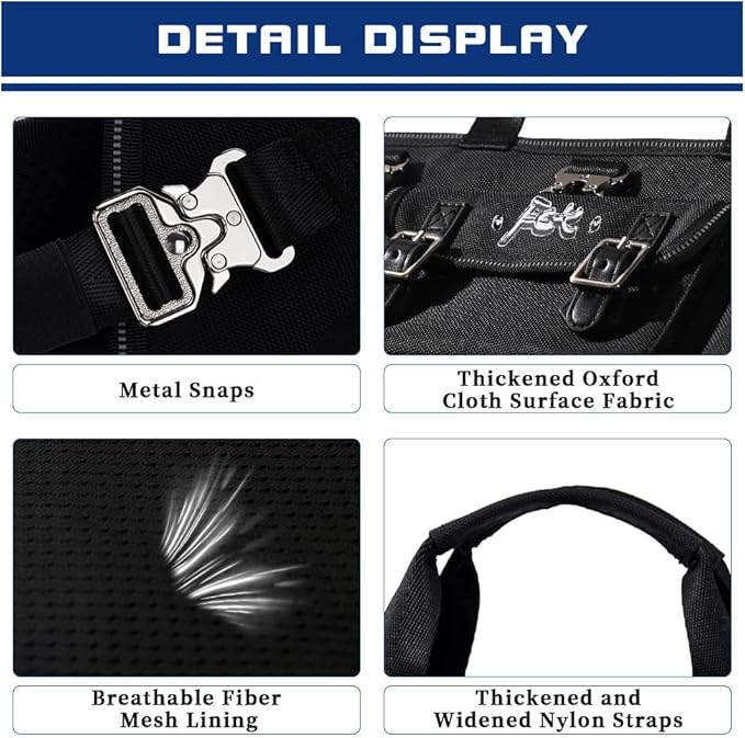 FCT Dog Backpack Carrier - Spine-Friendly for Small to Midium Dogs (8-18 lbs), Horizontal Design Dog Carrier with Adjustable Back Straps,Legs-Out Comfort for Travel/Hiking/Cycling (Black, Size M)