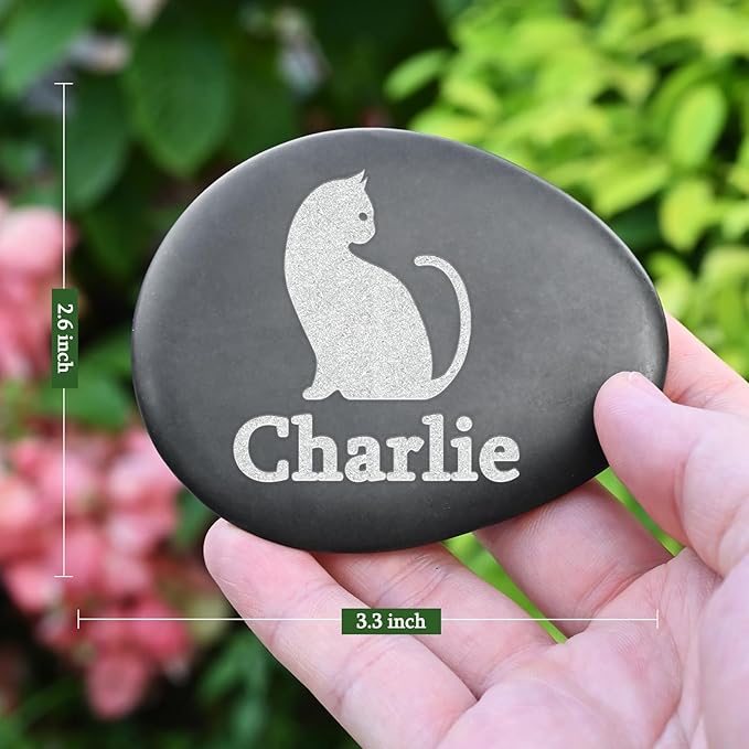 Cat Loss Sympathy Gift, Cat Memorial Stones, Loss of Cat Gift, Pet Loss Gifts for Cat, Pet Memorial Gifts for Cats, Cat Condolence Gift, Cat Loss Keepsake, Cat Bereavement Gifts