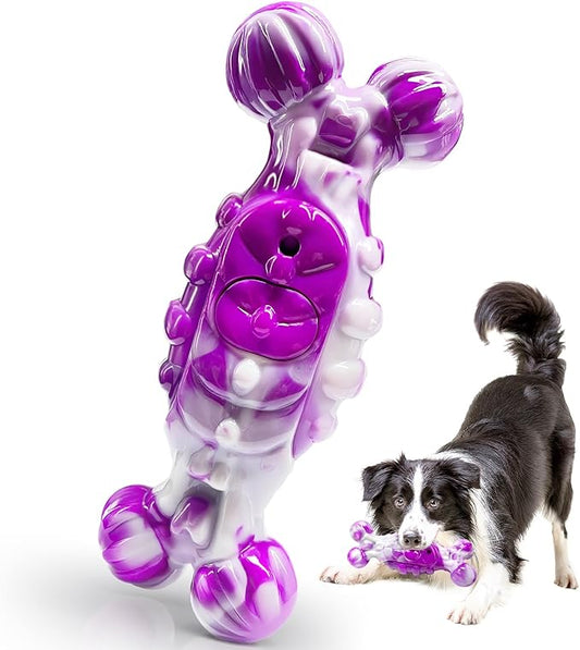 Large Indestructible Dog Toys: Dog Chew Toys for Aggressive Chewers to Keep Them Busy&Reduce Boredom and Anxiety