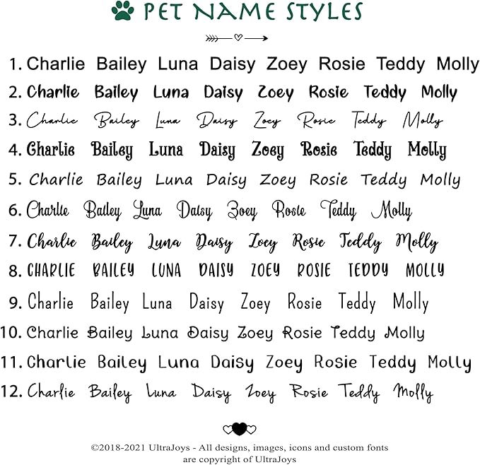 Ultra Joys Dog Tags Personalized for Pets - Hollow Paw Custom Pet ID Tag - Engraved Dog Tag for Small, Large Dogs - Small Round in Rose