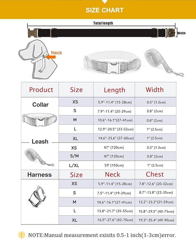 Custom Dog Collar with Names and Phone Number Engraved, Puppy Tags Personalized for Small Medium Large Pets (Colorful Plaid, S)