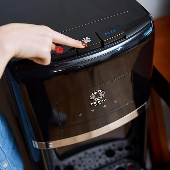 Primo Easy Top Loading Water Dispenser with Pet Station for Cat and Dog