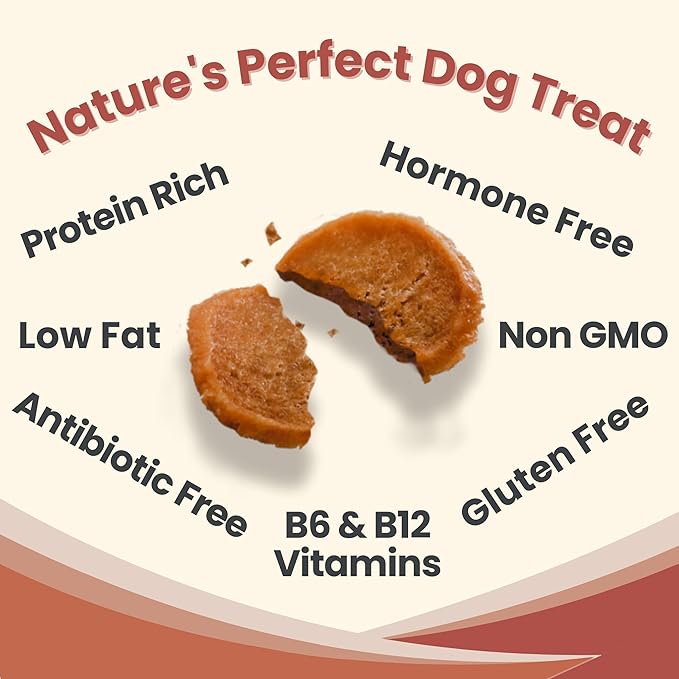 Farm To Pet - Dog Training Treats - Chicken Chips, Single Ingredient - 12 oz, Lean, All Natural, Healthy Dog Treats for Small, Medium, Large Breeds, & Puppies, Made in USA
