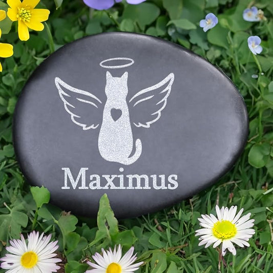 Cat Memorial Gifts, Personalized Pet Memorial Stone, Cat Memorial Headstone, Cat Grave Markers, Pet Loss Gifts, Pet Loss Sympathy Gifts Cats, Pet Memorial Gifts, in Memory of Cat Gifts