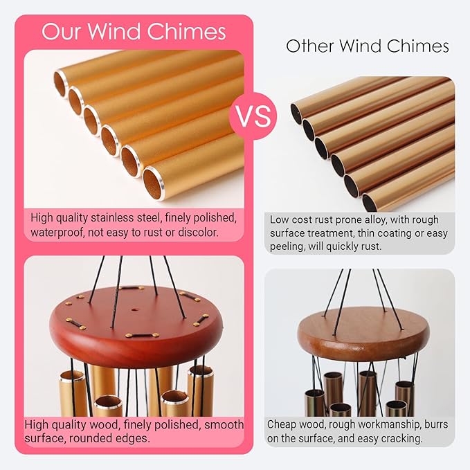 Custom Wind Chimes for Loss of Pet, 32" 37" Large Size Personalized Dog Memorial Wind Chimes for Outside, Customizable Cat Remembrance Wind Chime for Outdoor (Black)