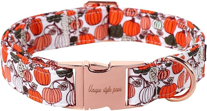 Unique style paws Dog Collar Metal Buckle Collar for Autumn Winter Christmas for Small Medium Large Boys Girls Dogs