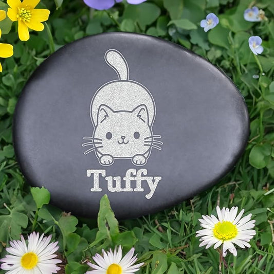 Cat Loss Stone, Personalized Cat Memorial Stone, Loss of Cat Sympathy Gift, Pet Memorial Gifts for Cats, Cat Condolence Gift, Cat Memorial Gifts, Cat Loss Keepsake, Cat Bereavement Gifts