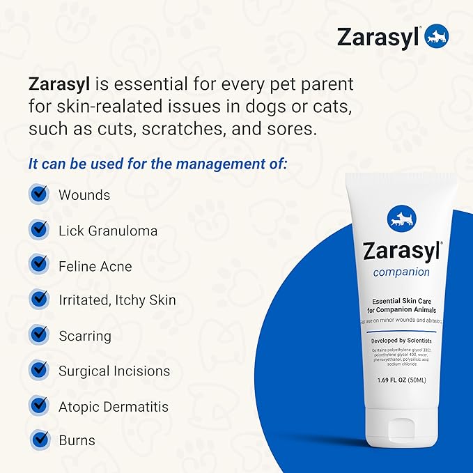 Essential Skin Care Ointment for Companion Animals, 1.69 oz. – Protects & Moisturizes Skin & Tissues for Optimal Wound Care – First Aid Salve Cream for Wounds