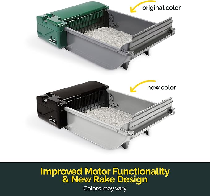 Pet Zone Smart Scoop Litter Box Value Pack, Self Cleaning, Hands-Free Large Litter Box, Easy to Clean