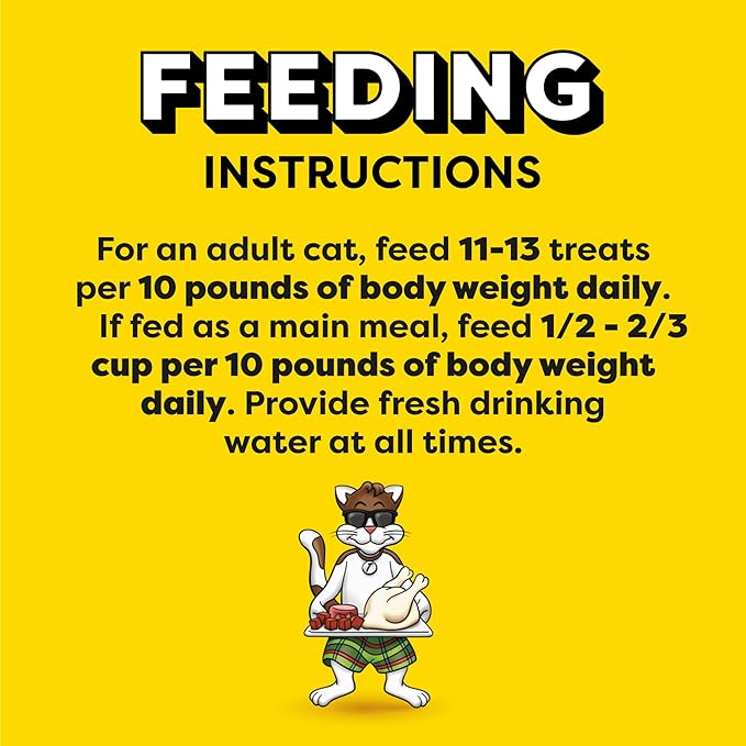 Temptations MixUps Backyard Cookout Flavor Crunchy and Soft Cat Treats, 6.3 oz. Pouch (Pack of 10)