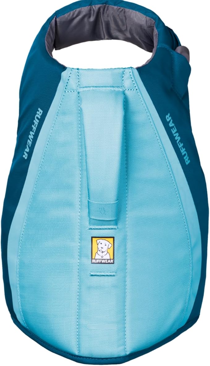 Ruffwear, Float Coat Dog Life Jacket, Premium Buoyancy Swim Vest with Lift Handle, Secure Fit & Reflective Trim, Adjustable Flotation for Swimming, Boating, & Outdoor Adventures, Deep Blue, X-Large