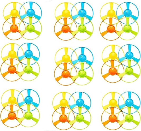 Cat Fetch Toy, Interactive Flying Cat Toy with 36 Propellers, Kitten Tracks Toy for Training Hunting Chasing(only Flying Propellers)