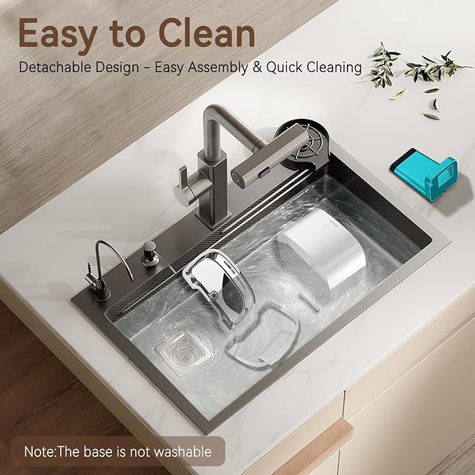 Cat Water Fountain, 122oz/3.6L Pumpless Cat Fountain, Cordless Water Fountains for Cats Indoor, Dog Pet Water Fountain Battery Operated with Stainless Steel Tray (White, Fountain+8 Fliters)