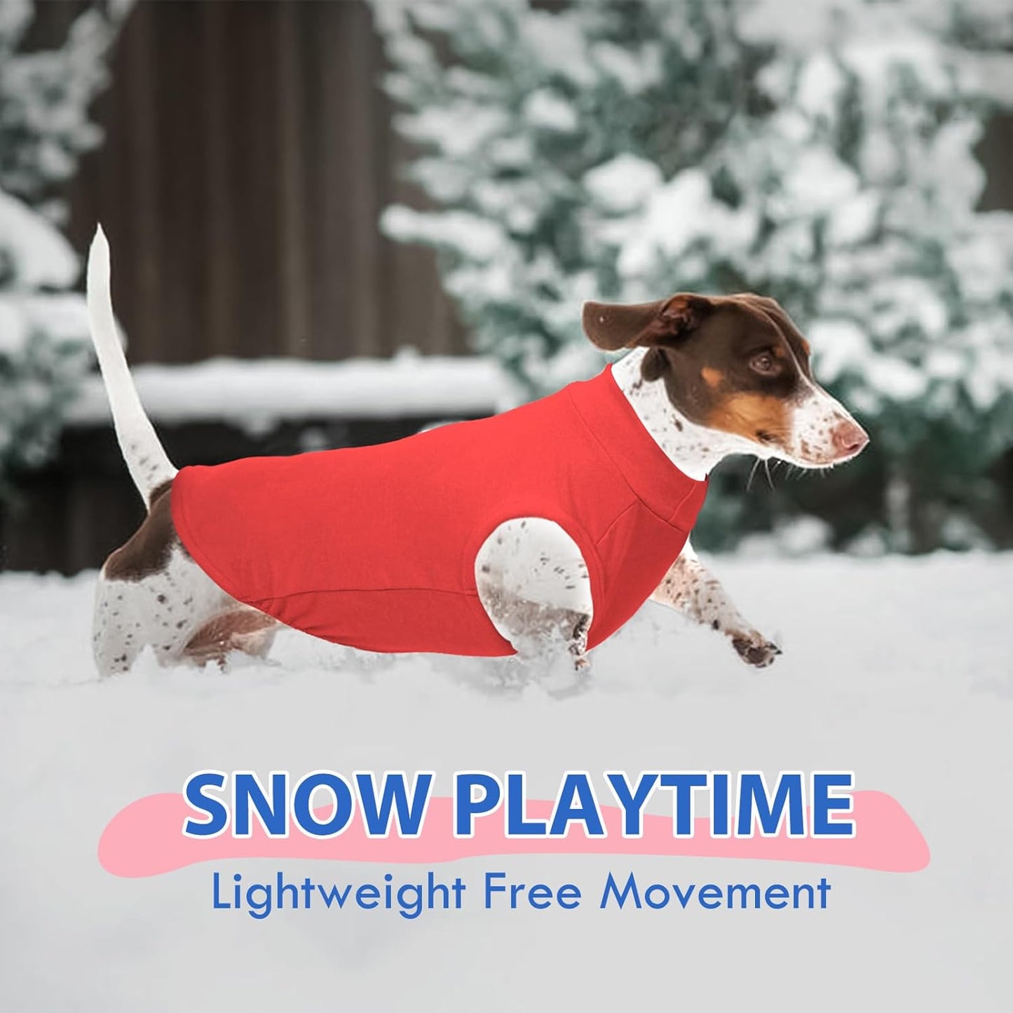 Dog Fleece Vest -Red, XXL - Pullover Lightweight Sweater | Warm and Stretchable Medium Dogs Sweatshirt,Winter Soft Jacket for Holiday Clothing