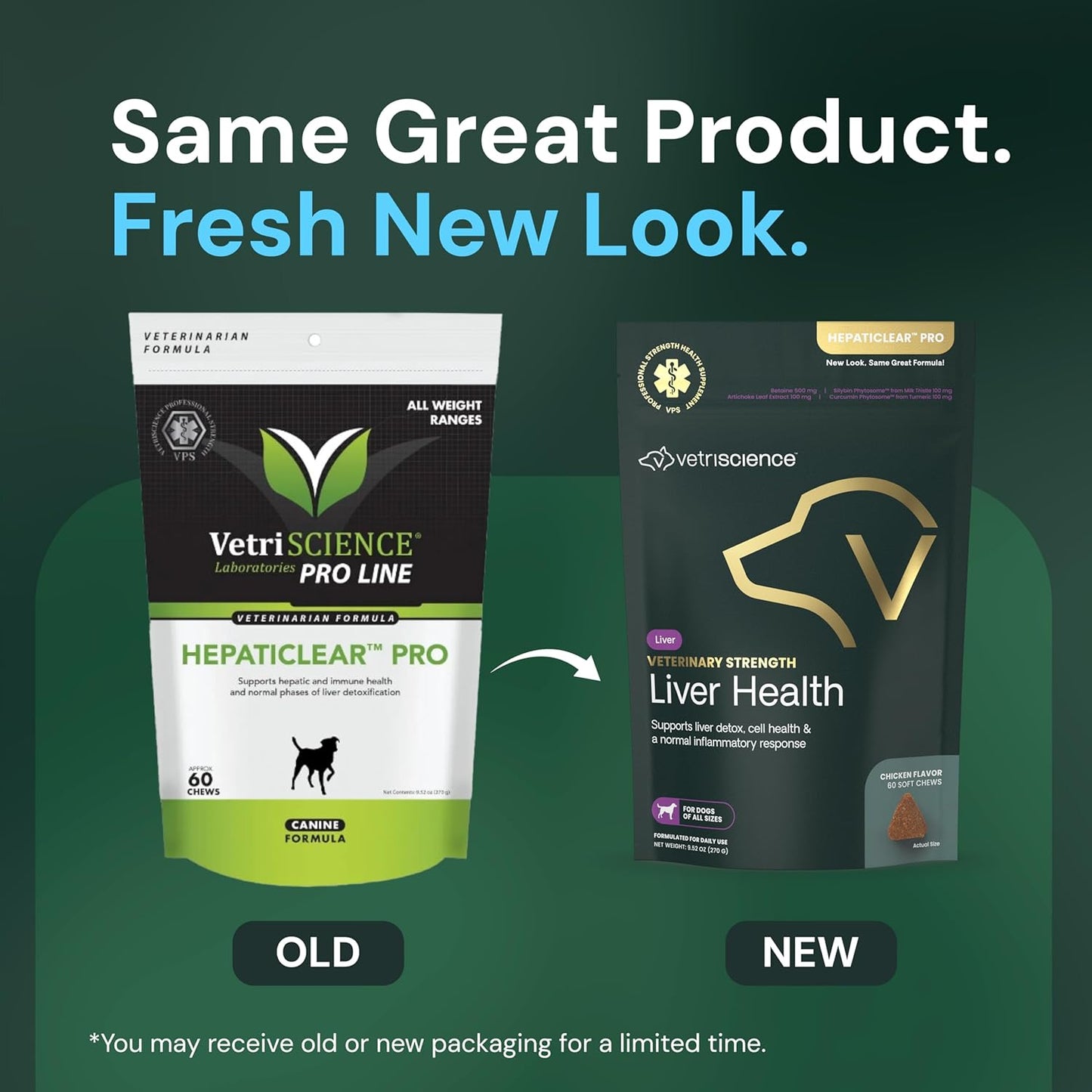 VetriScience Veterinary Strength Liver Health Chews - Canine Liver Care Supplement for Detox Support - Dog Supplement - Supports Immune System - No Fasting Required - 60 Count