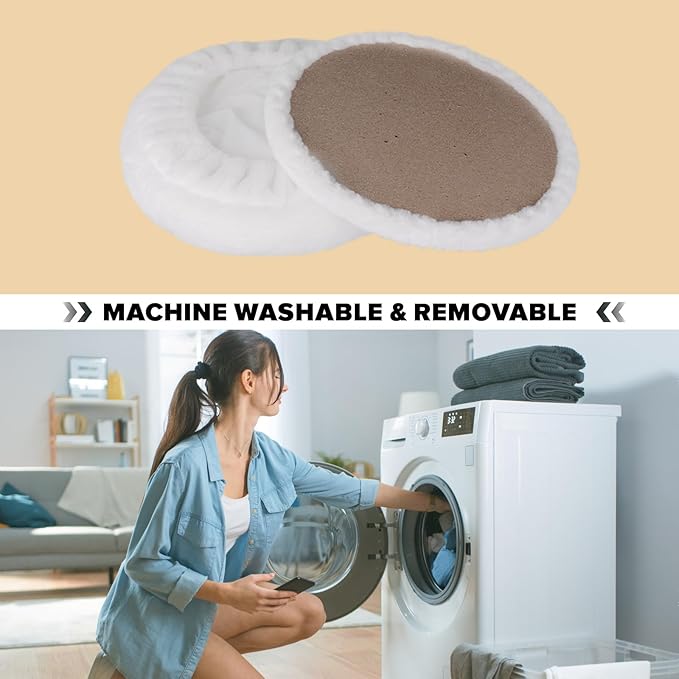 Cat Desk Bed, Supports Up to 50 lbs, Comfortable Soft Perch, Nest Bed Attachment Round Cat Hammock for Desk 360° Rotating & Adjustable Height (White)