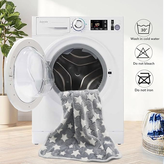 SORKUT 1 Pack 6 Dog Blankets Puppy Blanket Super Soft Fluffy Small Fleece for Pet Blanket for Small Dogs Cat,Medium (29"x20")