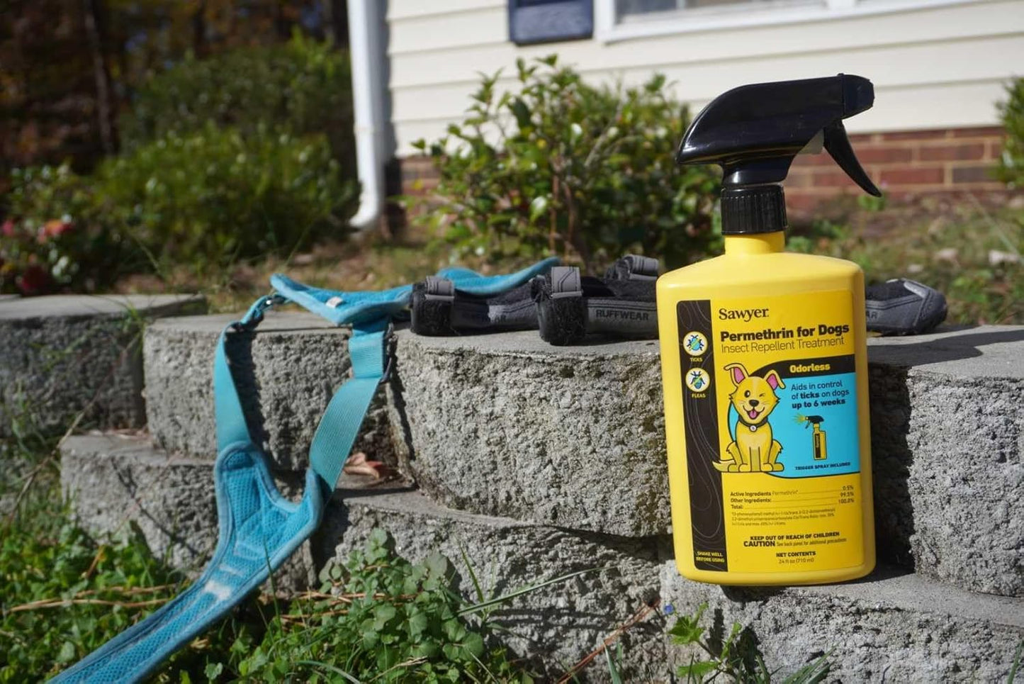 Sawyer Products SP624 Permethrin, Permethrin for Dogs Insect Repellent Treatment