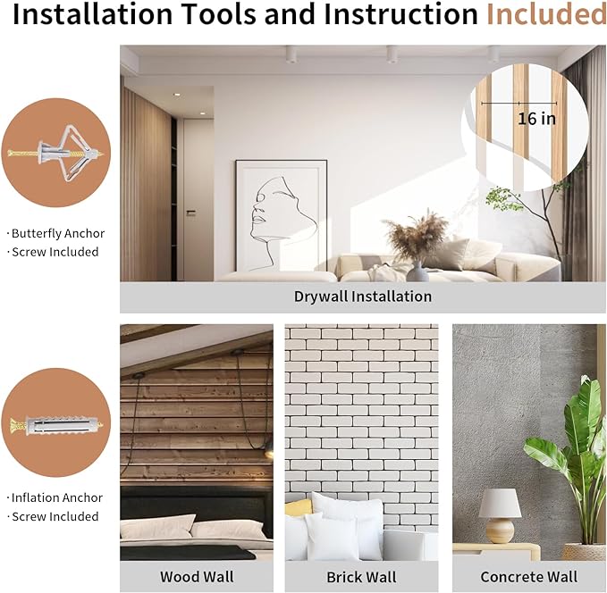 FUKUMARU Cat Wall Shelves, 16 x 10 Inch Cat Walls Furniture with Sisal Mat, Solid Rubber Wood Floating Shelf with Upgraded Installation, Kitten Wall Tree for Sleeping, Playing and Scratching