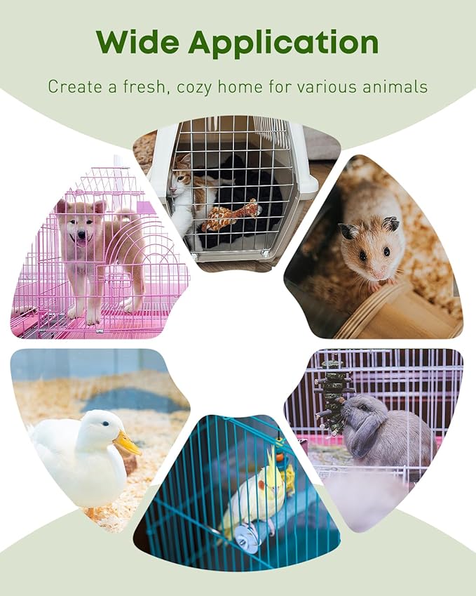 Pawfly 2 Pcs Bird Cage Cleaner Brush, 2-in-1 Bird Cage Cleaning Brush, Bird Poop Remover for Perches, Kennels & Small Animal Cages, Bird Cage Accessories, Bird Droppings Removal Brush