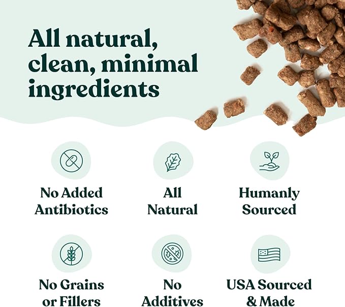 Little Hunter Freeze Dried Fresh Dog Food Raw Rabbit Recipe - Picky Eater-Approved Limited Ingredient for All Stages - High Protein, Small Batch, Grain Free Raw Dog Food, 15 oz