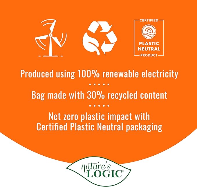 Nature's Logic Dry Dog Food - 100% Natural - No Synthetics - For All Ages, Sizes, Breeds - Free From Common Allergens, High Protein - Duck & Salmon Meal Feast, 4.4lbs