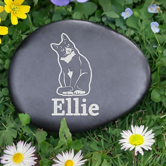 Cat Loss Stone, Cat Memorial Stones, Cat Loss Sympathy Gifts, Loss of Cat Gift, Pet Memorial Gifts, Cat Condolence Gift, Cat Memorial Gifts, Cat Memorial Keepsake, Cat Remembrance Gifts
