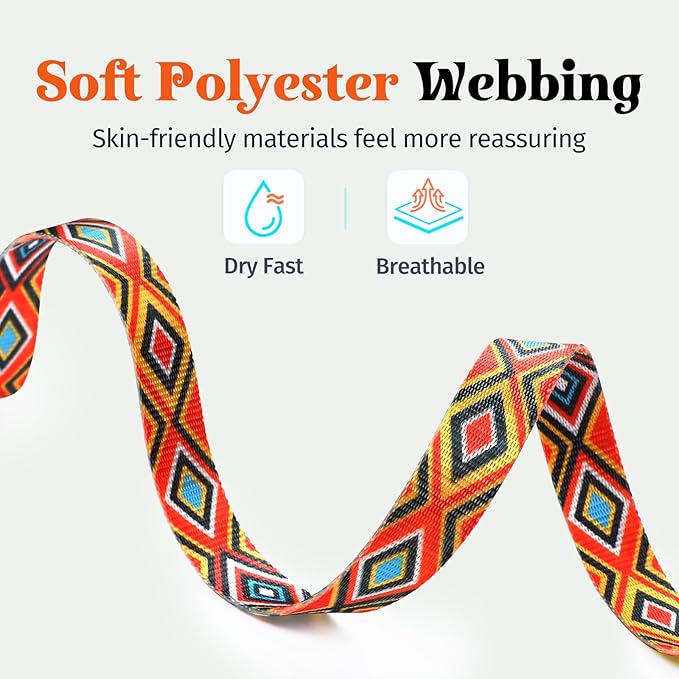 Dooradar Cat Harness and Leash, Escape Proof Adjustable Kitten Vest, Lightweight Soft Pet Straps, Easy Wearing for Small Medium Kitty Safe Walking Travel Control, Orange & Black, S