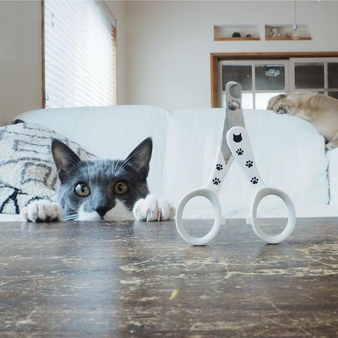 NECOICHI Purrcision Feline Cat Nail Clippers Stress-Free, Expertly Crafted in Japan, Neater, Easier, Safer, 30% Thinner Blades, No.1 Seller in Japan!