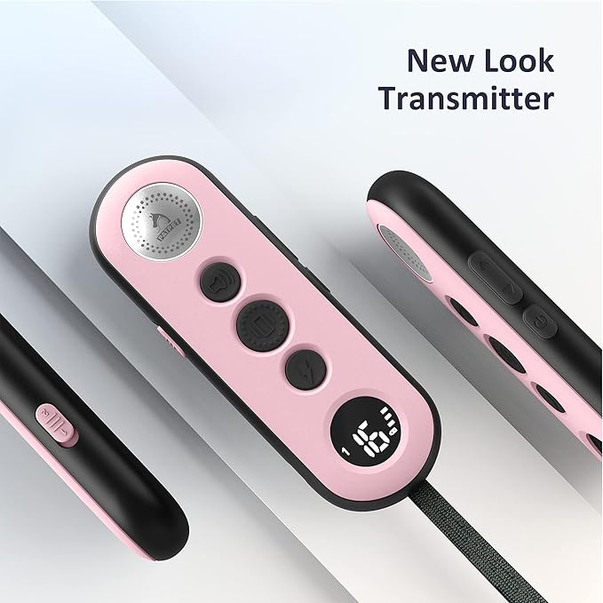 PATPET Electric Dog Shock Collar for Small Medium Large Dogs - 3 Safe Modes, Rechargeable Waterproof E Collar (8-120 lbs)