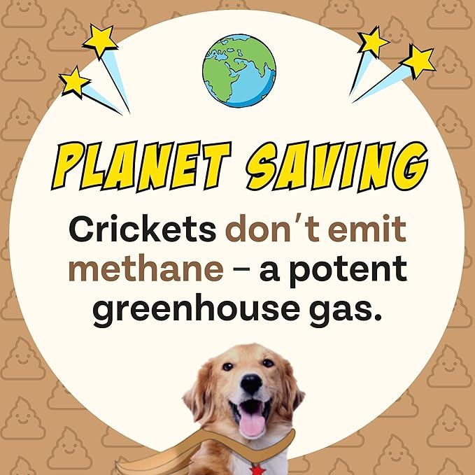 Peanut Butter Dog Treats, Healthy Puppy Treat, Pumpkin, Cricket, Gift for Pet Lovers, Natural Dog Snacks, Hypoallergenic, Gut-Healthy, Medium and Large Dogs, Sustainable Products