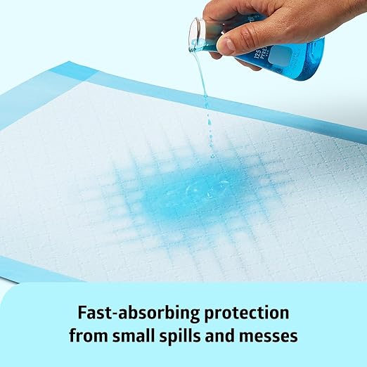 Medline Bed Pads Disposable Adult, Puppy Pads, 23x36, 150 Count, Moderate Absorbency, Incontinence Bed Pads, Pee Pads for Adults, Chux Pads Underpads, Disposable Bed Pads for Incontinence, Pee Pads