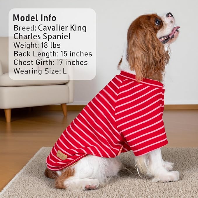 KYEESE 3Pack Dog Sweater Lightweight Dogs Sweatshirt Pullover Dog Sweaters for Small Dogs Girl Soft Pet Coat Stretchy Cat Clothes Cat Sweaters with Sleeves Comfy Pet Fleece Sweater for Cold Weather